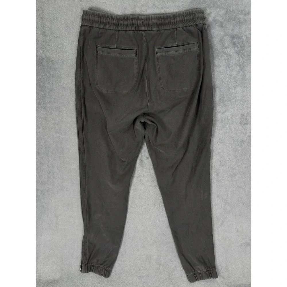 Athleta Pants‎ Womens 6 Gray Farallon Jogger Sweats Pullon Drawstring Straight